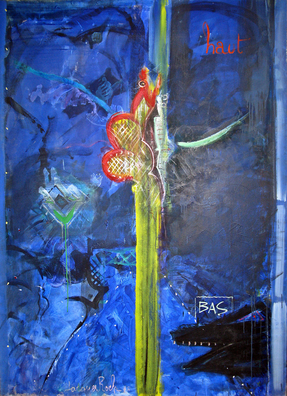 1988 The Bliss, acrylic on canvas, 56 x 78