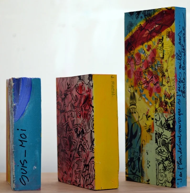acrylic on wood, series, 2014