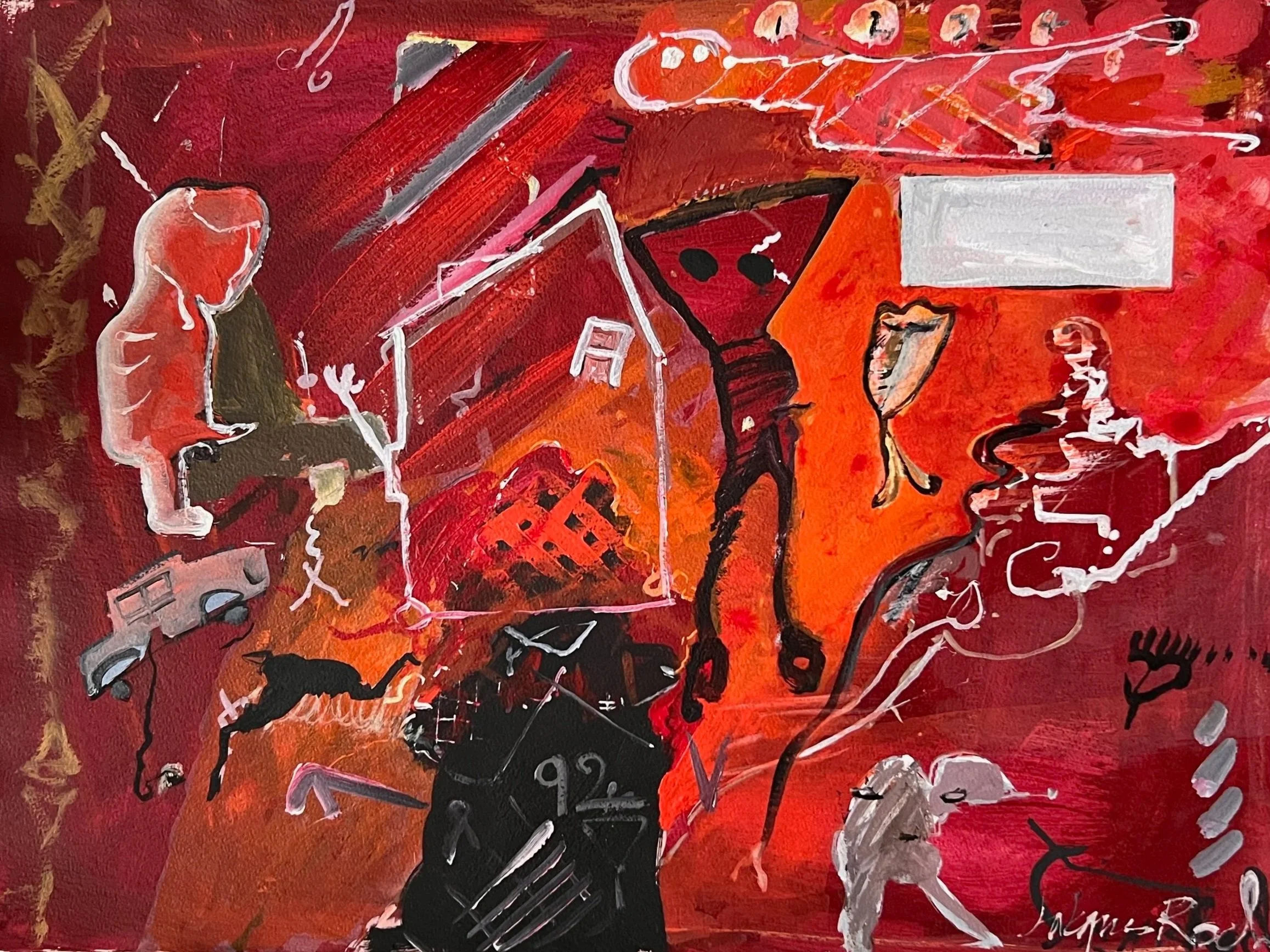 New York City, 1982, 22 x 30"