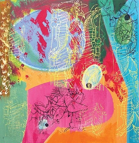 La Serenade, 2010, 30 x 30"
