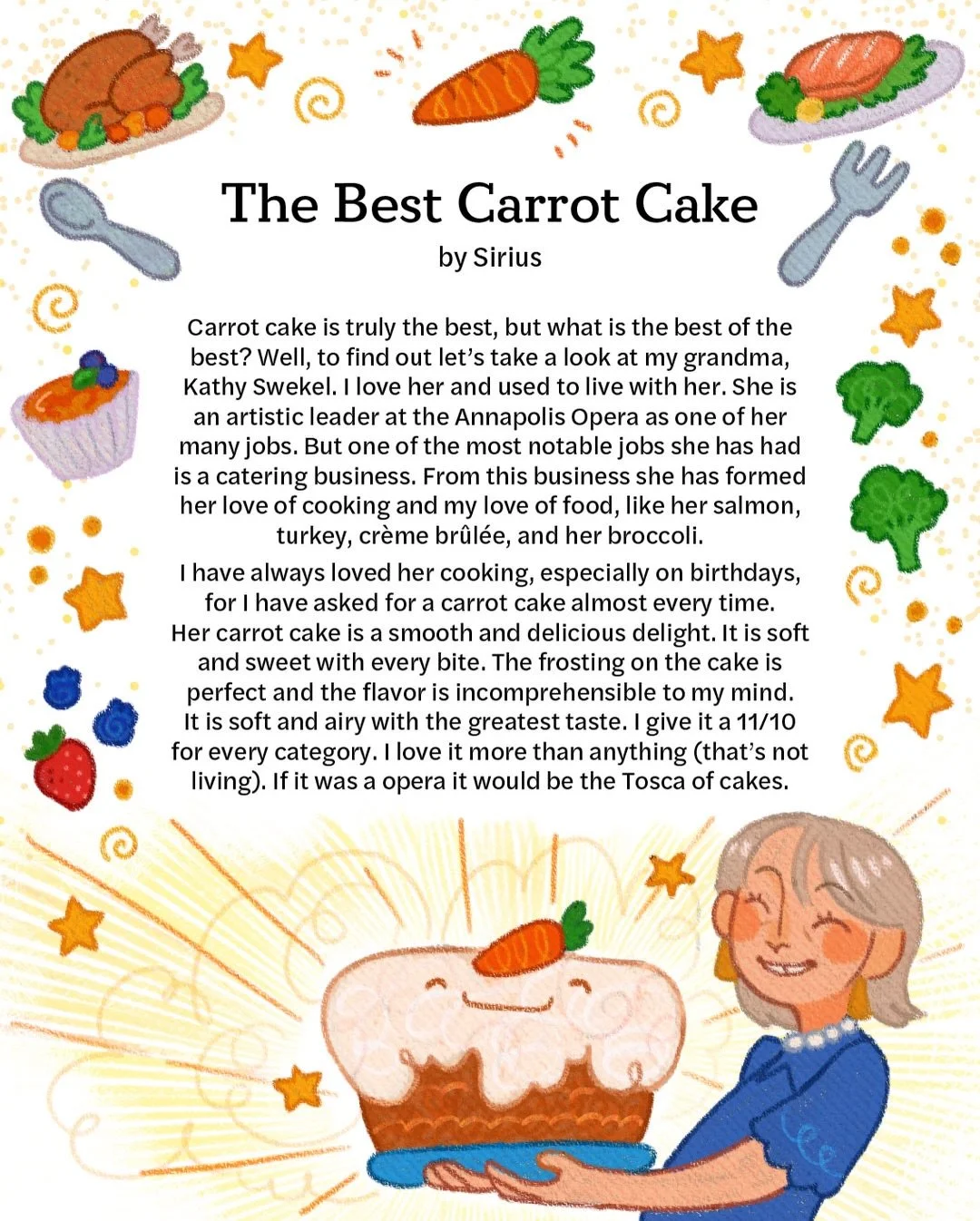 We&rsquo;re so excited to share excerpts from student writing from the latest cohort of our Eat Write food writing class! 🍽️

Over six weeks, students explored their voices through writing about their favorite foods while supporting each other throu