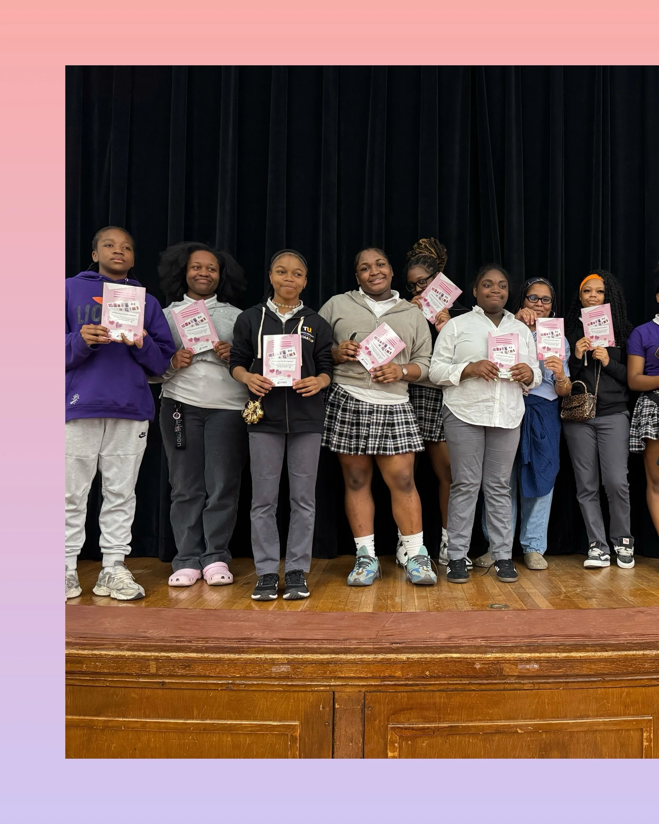 Last Friday, @blsywpride launched the debut issue of their student magazine club&rsquo;s publication, Diary of a Girl. 💖📓

&ldquo;We want to empower every girl to be the main character of her own story.&rdquo; Rilee, Student Editor, BLSYW

Congratu