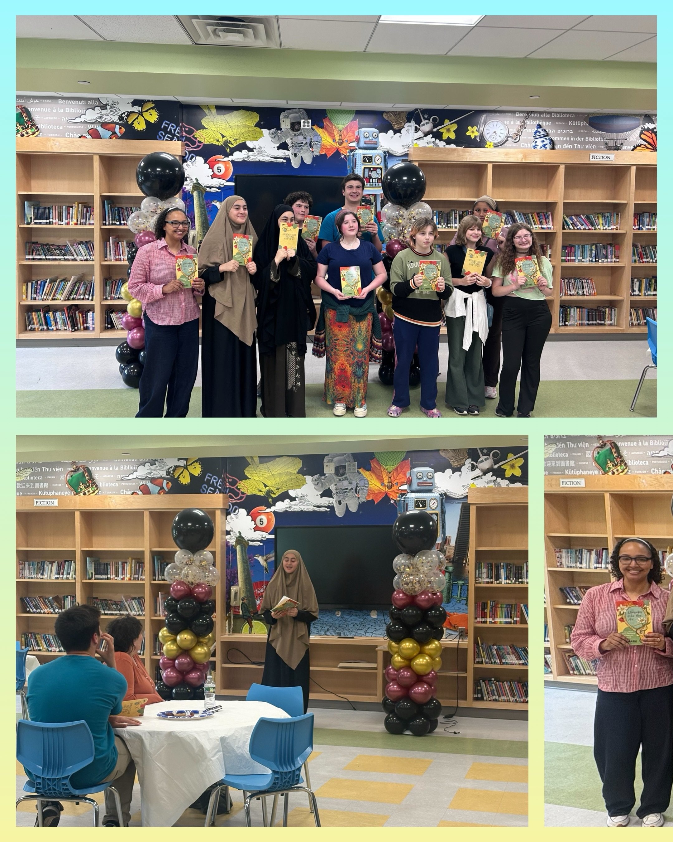 Hampden Elementary Middle School&rsquo;s (@hampden55) Magazine Club launch party for their publication, Remember Who You Are was a beautiful celebration of student creativity, and storytelling! 

Thank you to all of the students, educators, and suppo