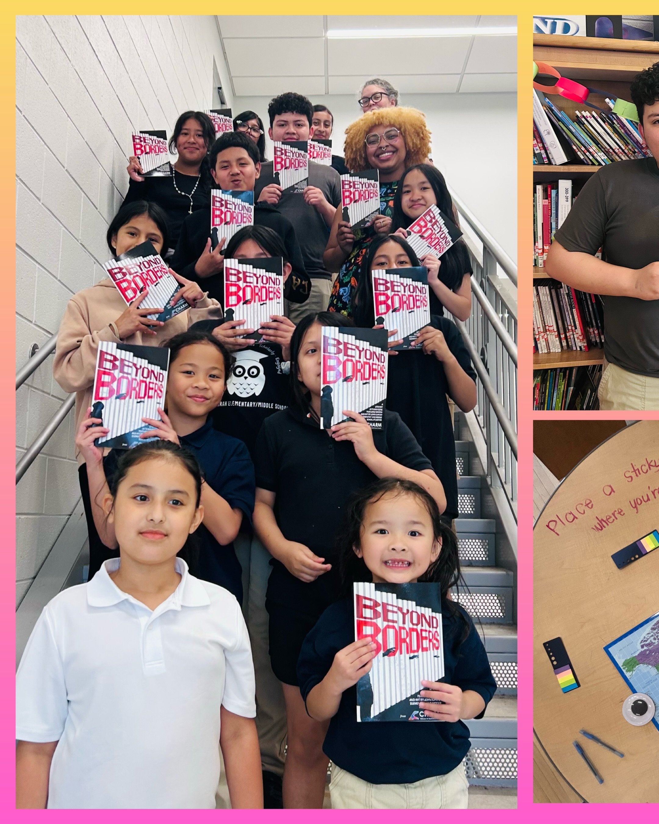It was incredible to see the excitement on students&rsquo; faces as they celebrated the launch of Beyond Borders at John Rurah Elementary/Middle School (@jremschool)! ✨

Students and supporters participated in an interactive map activity, adding stic