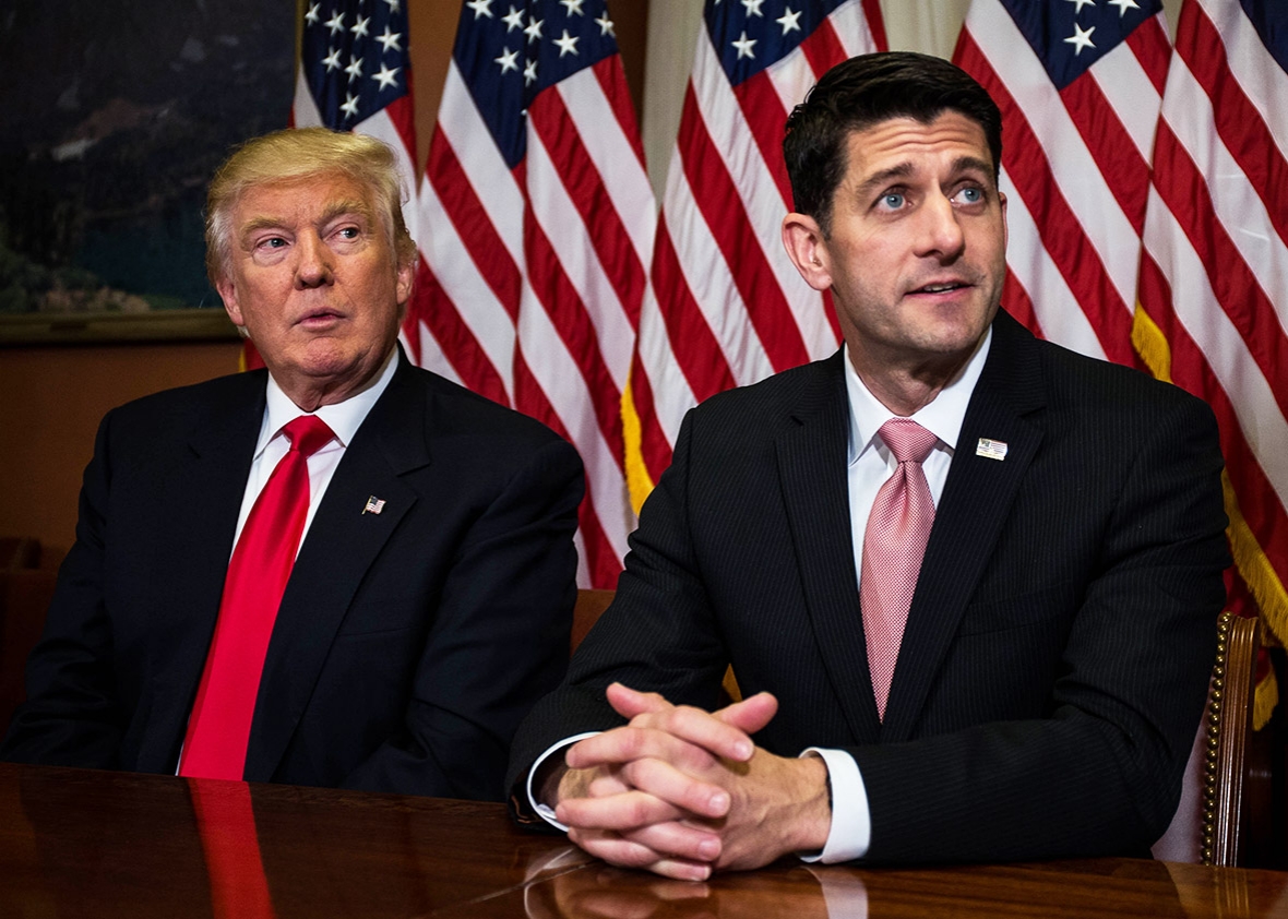 Trump and Ryan, Photo via Slate.com