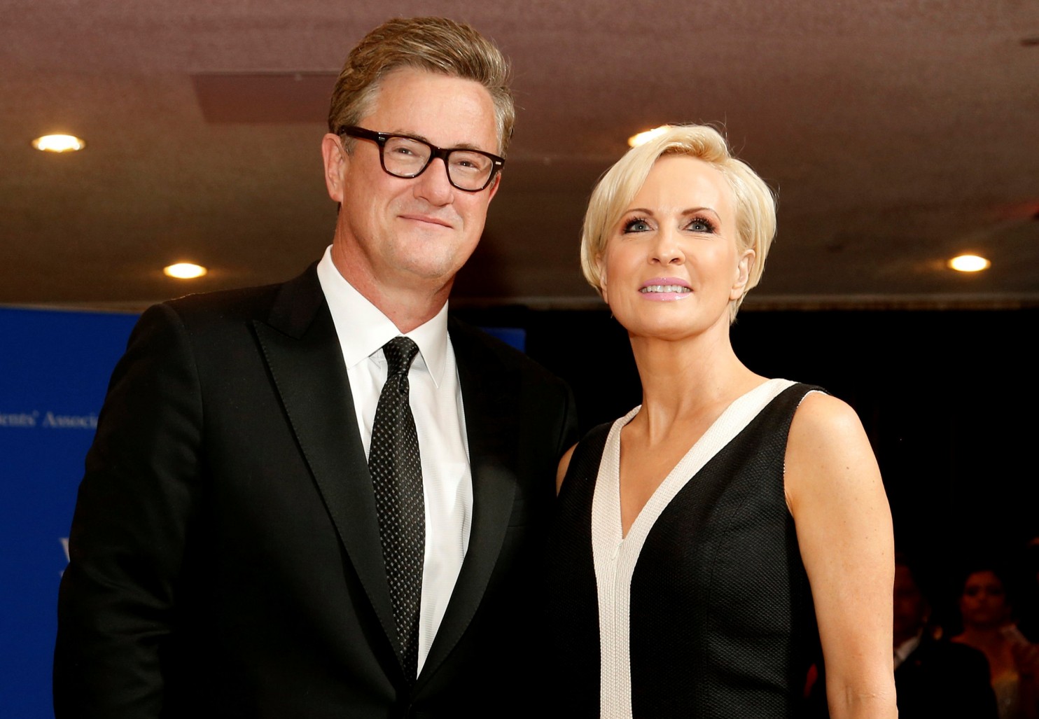 Scarborough and Brzezinski, photo via Reuters