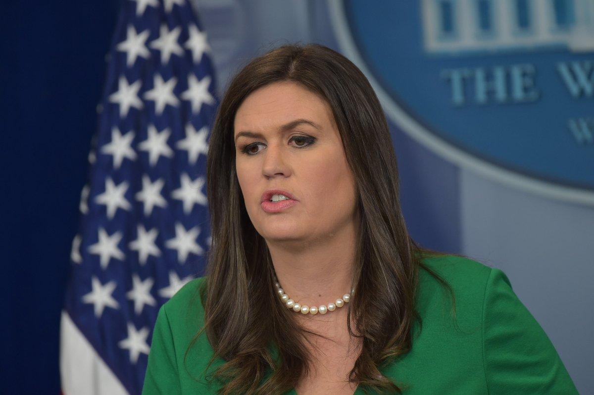 Sarah Huckabee Sanders, photo via Getty Images