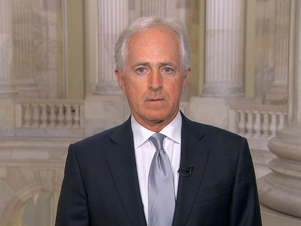 Corker on Good Morning America, photo via ABC News