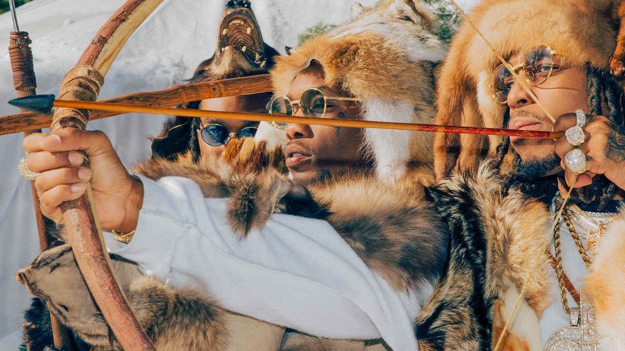 Migos T-shirt video, photo via Youtube