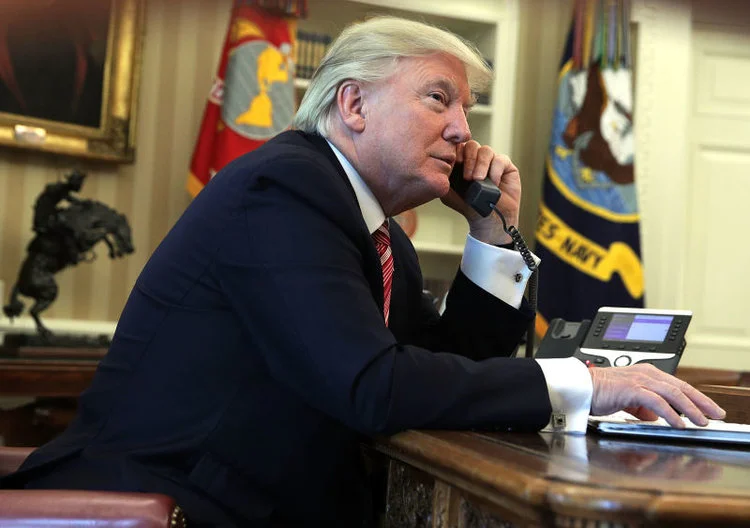 Trump, photo via Getty Images