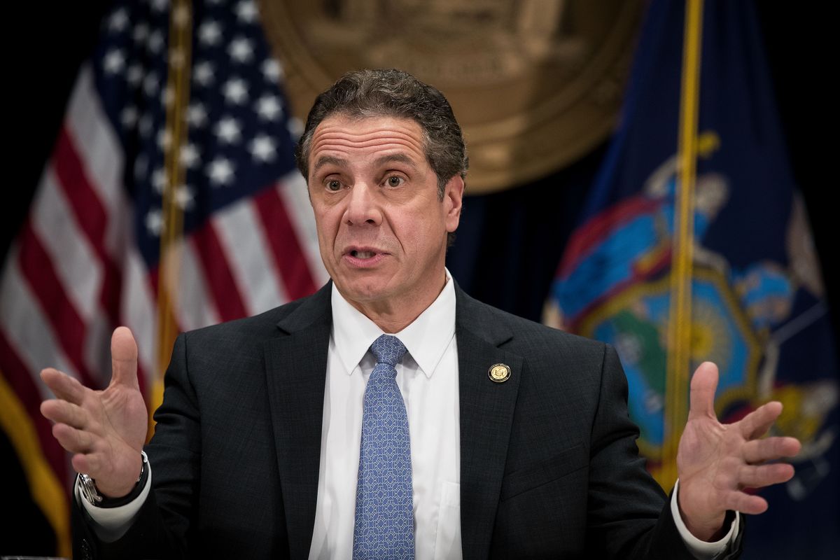 New York Governor, Andrew Cuomo. Photo via Wordpress.com