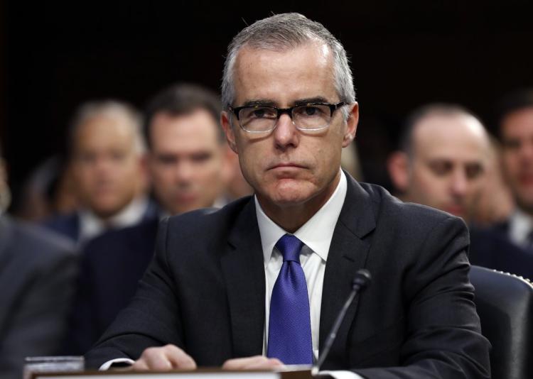 Andrew McCabe, photo via Reuters