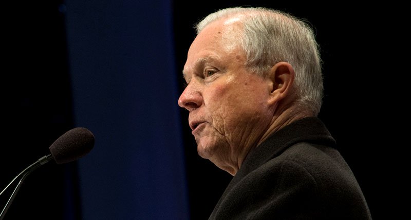 Jeff Sessions, photo via Raw Story/ US Marshals
