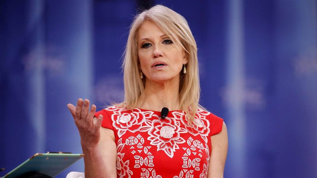 Kellyane Conway, photo via MSNBC