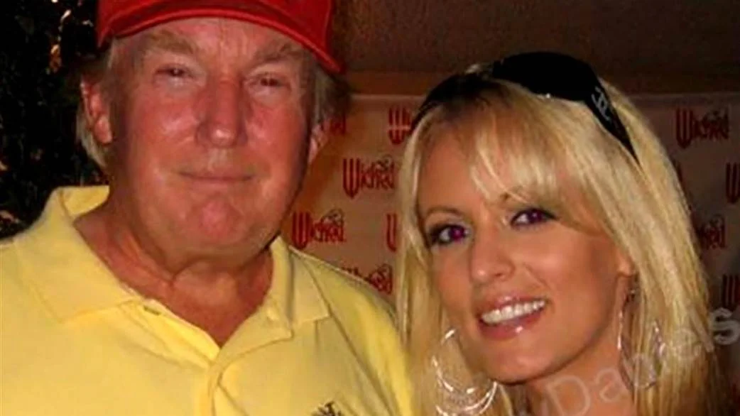 Stormy Daniels and Trump, photo via TODAY/Stormy Daniels personal photos