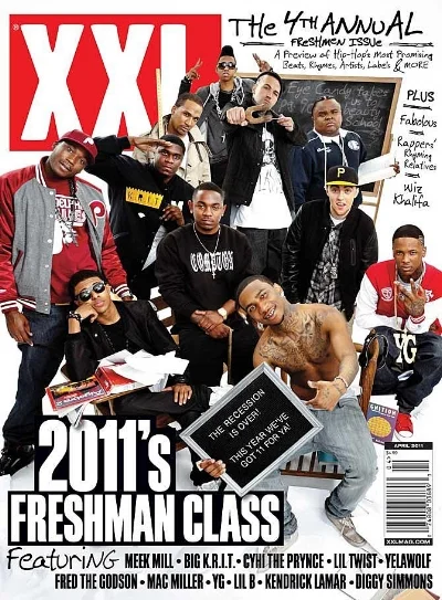 XXL Freshman class of 2011, photo via XXL