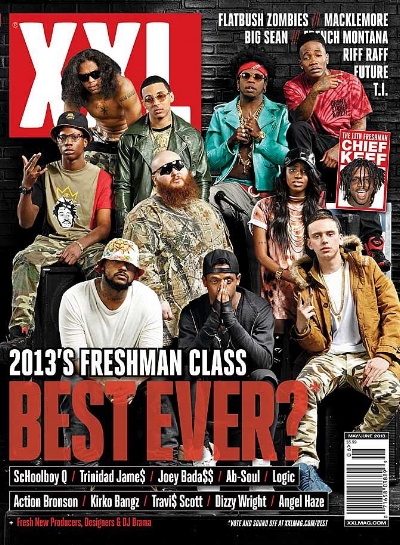 XXL Freshman Class of 2013, photo via XXL