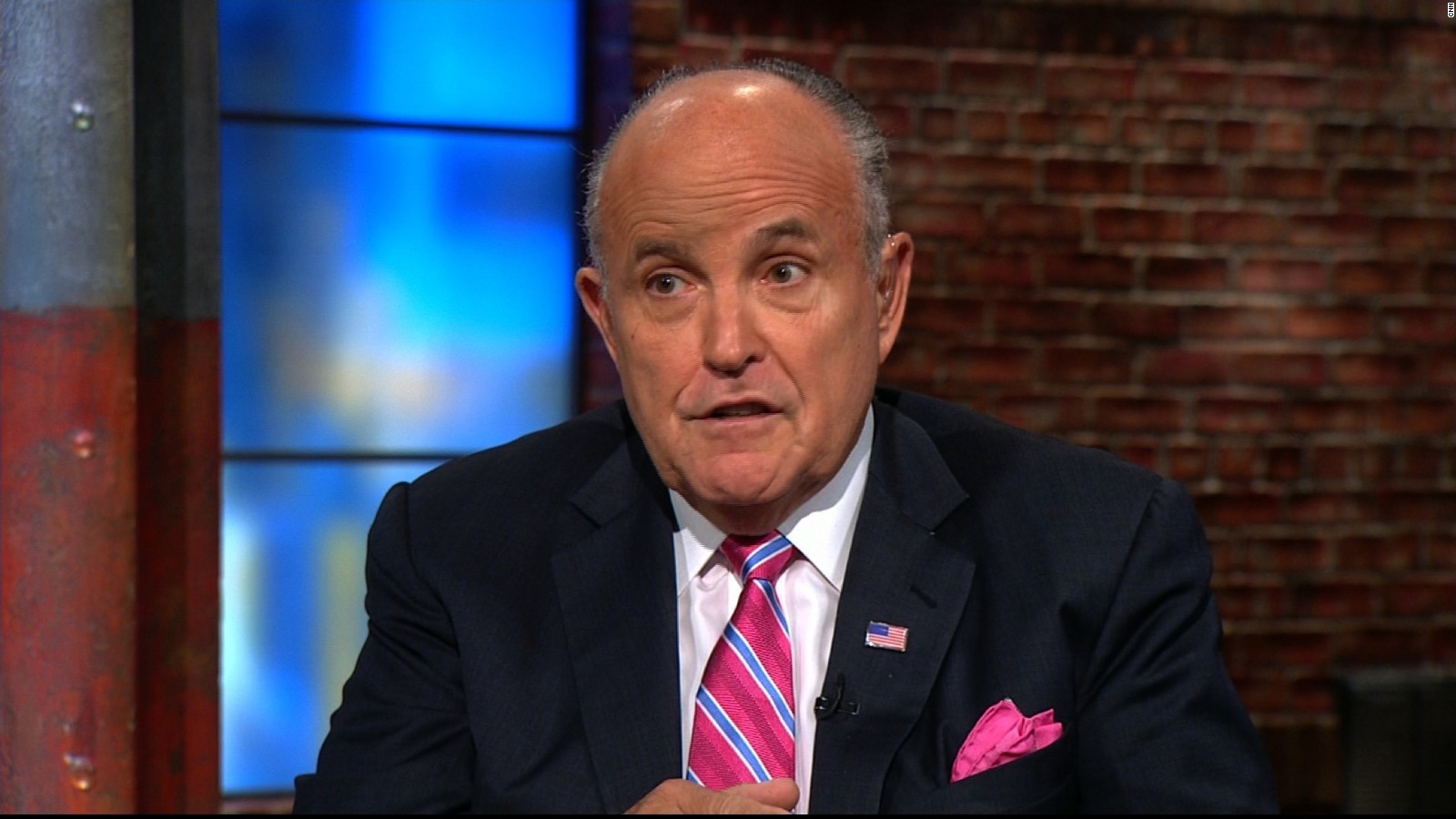 Rudy Giuliani, photo via CNN