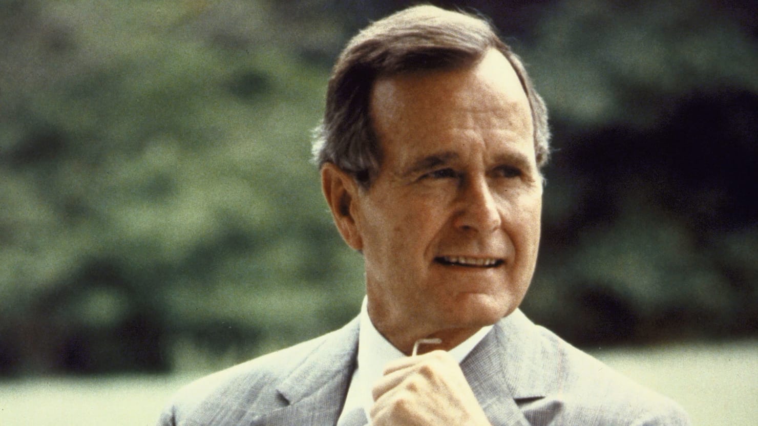 George HW. Bush, photo via Getty Images