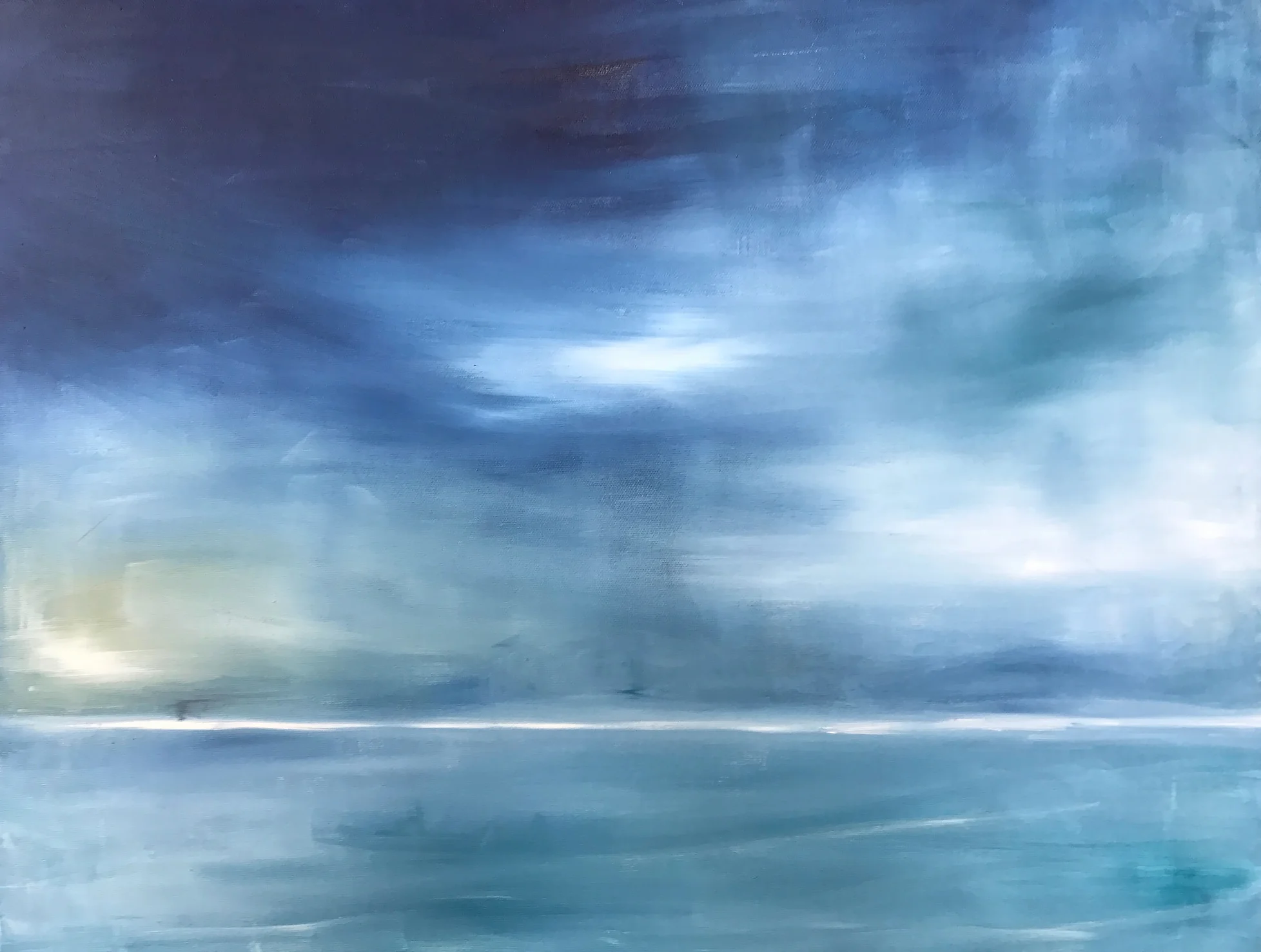 Ocean Blue (65 cm x 50 cm)