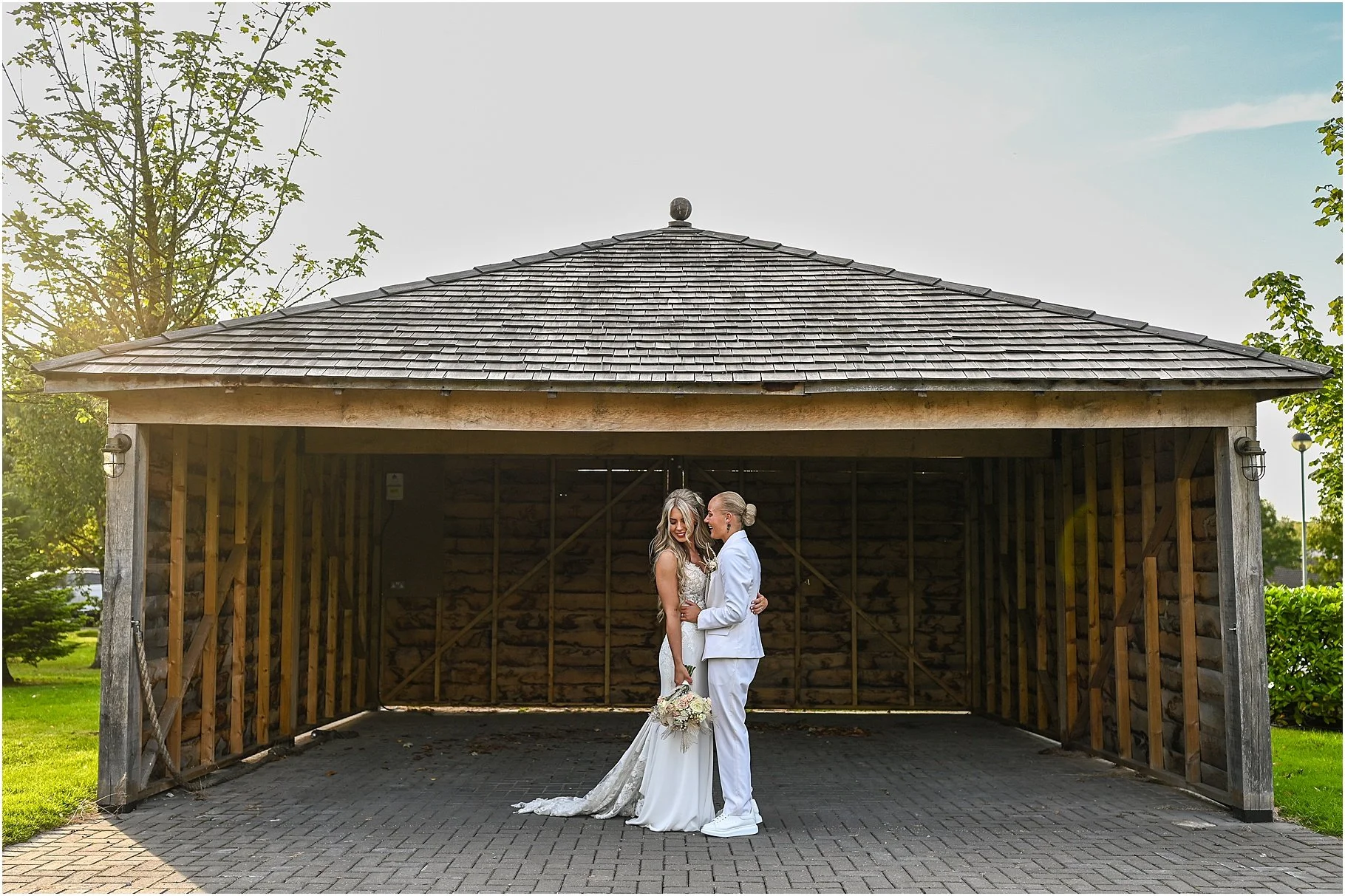 Ribby Hall Lesbian Wedding Photography - Chloe &amp; Sophie