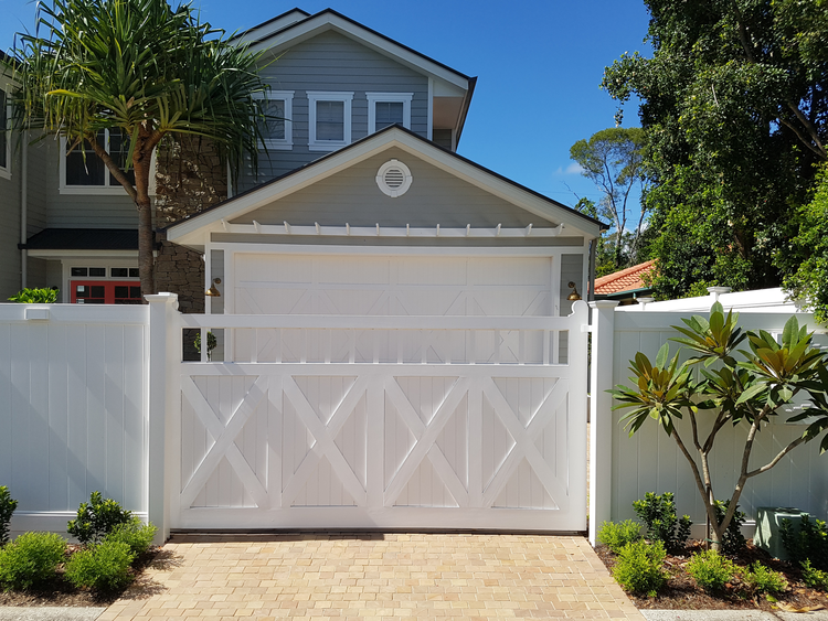 Picture of Hampton's Style Custom Garage Door — Stoddart Group
