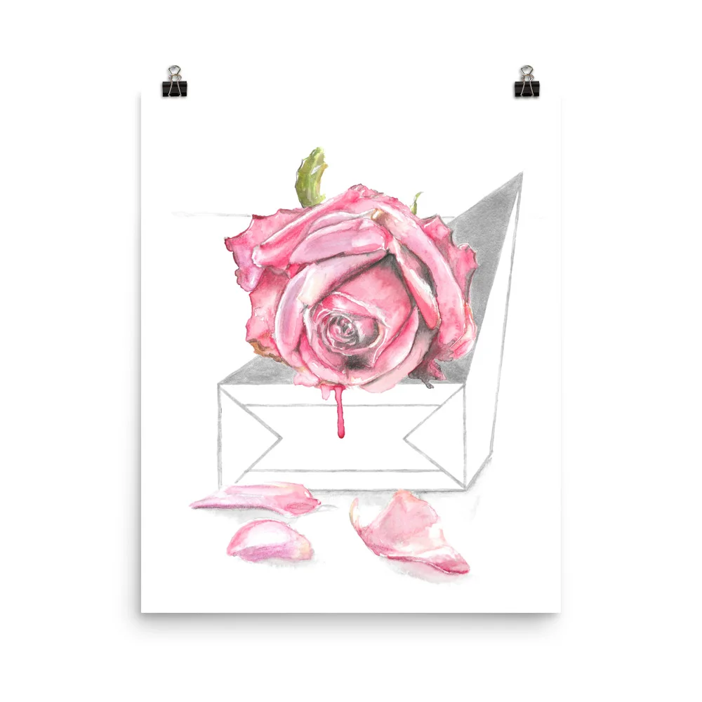 Rose Art Print - Keita Thomas