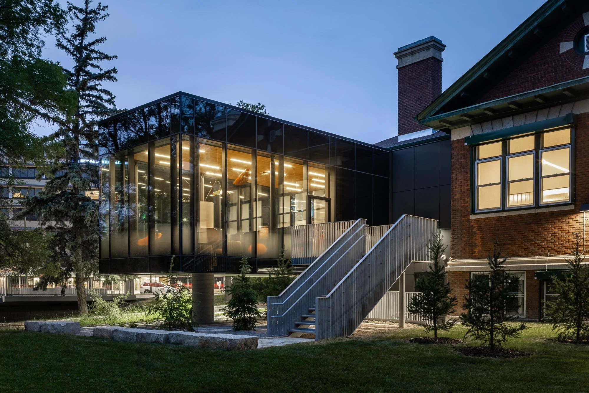 CORNISH LIBRARY — PUBLIC CITY ARCHITECTURE