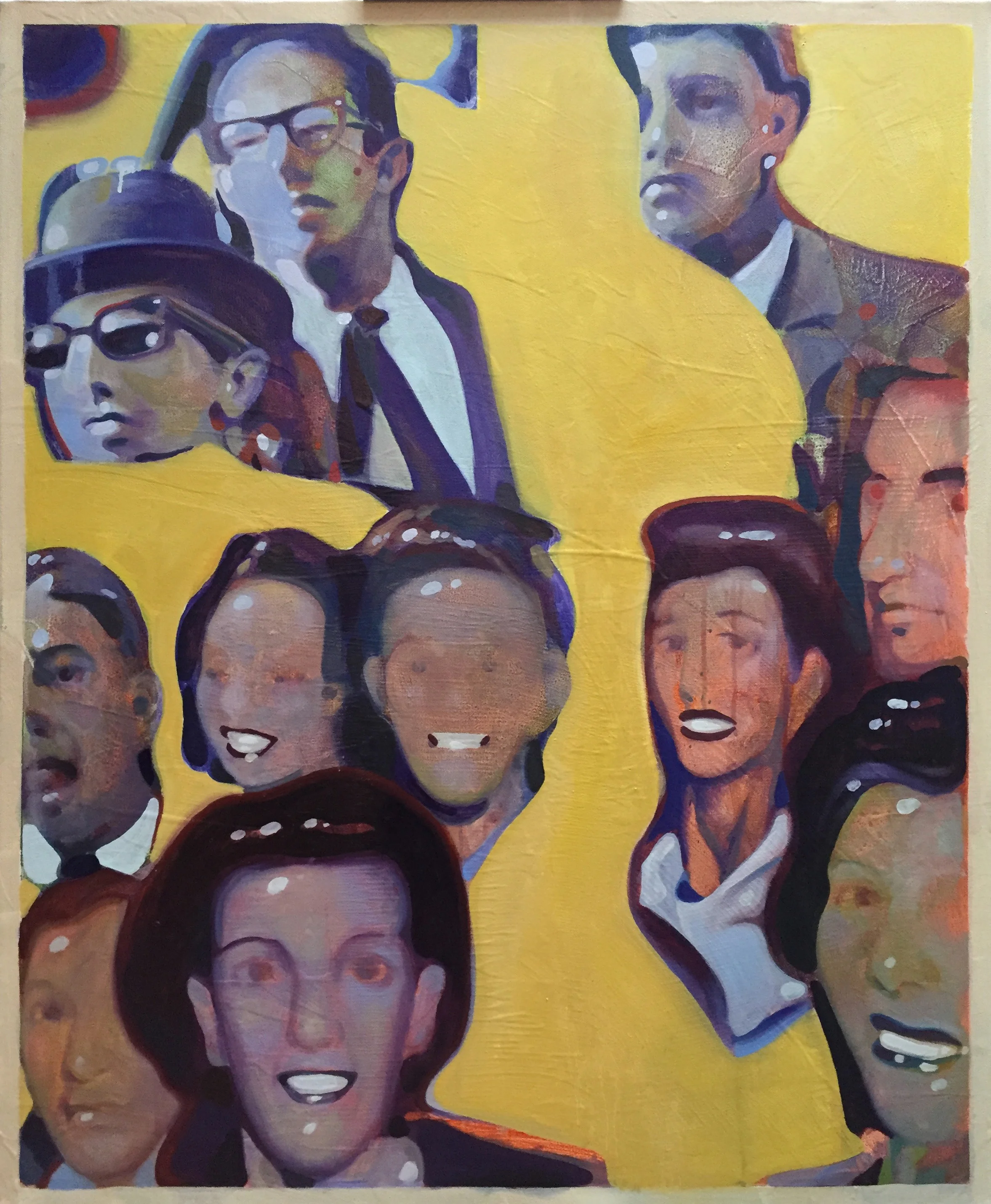 oil and acrylic on canvas 30x36