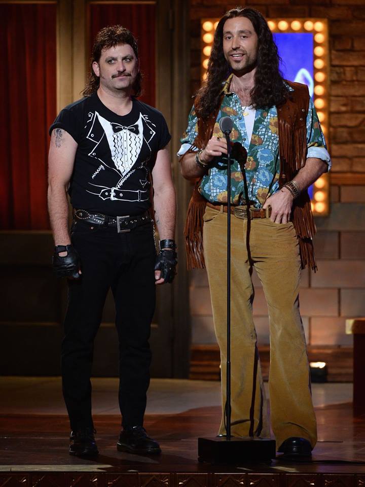 PC: US News, Michael Minarik presenting at the 2013 Tony awards