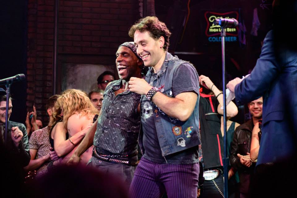 Michael Minarik as Lonny in Rock of Ages