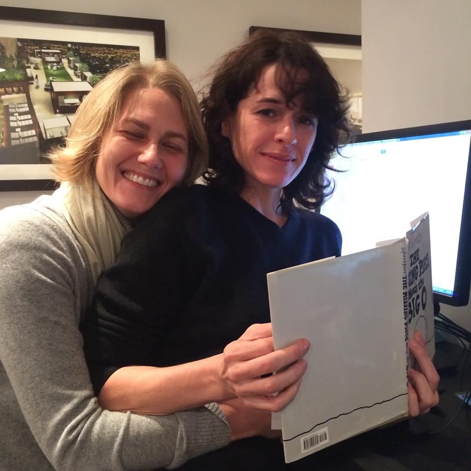 Christine with Mirador real estate agent, Eydie