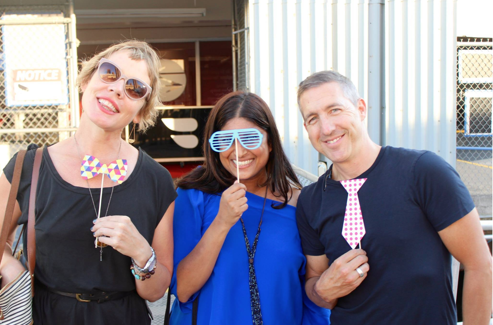 Paul with Mirador agents Cheriece White and Neeta Mulgaokar