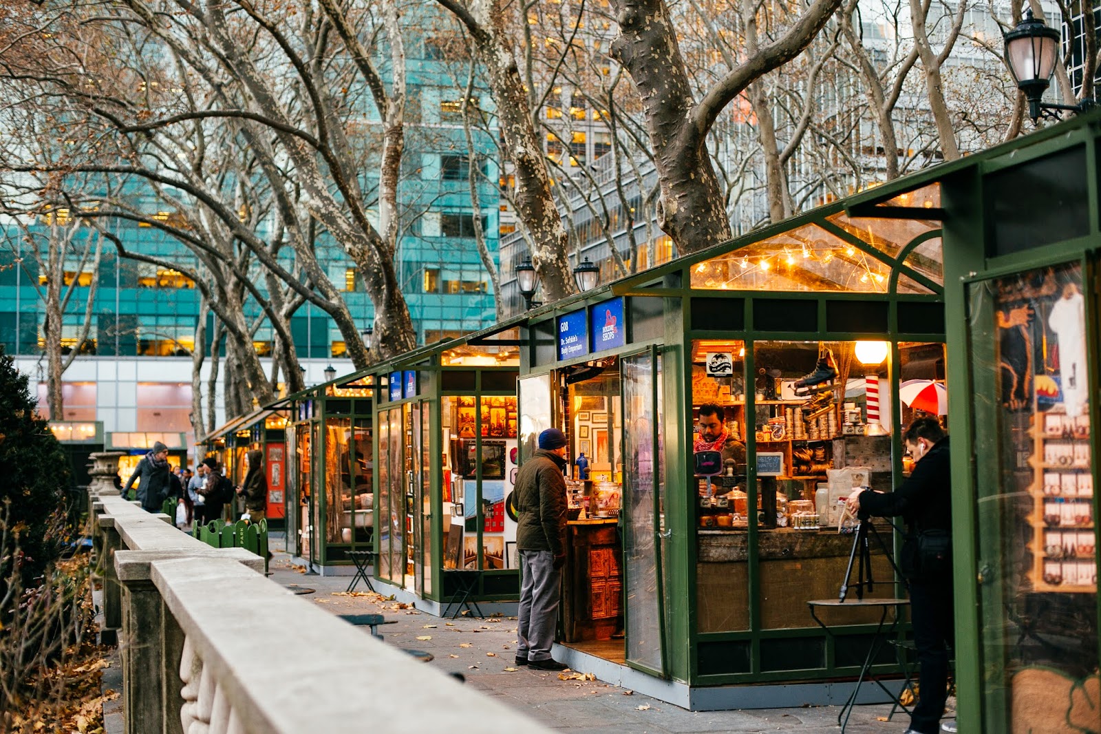 11. Browse the Bank of America Winter Village at Bryant Park | $-$$$ 