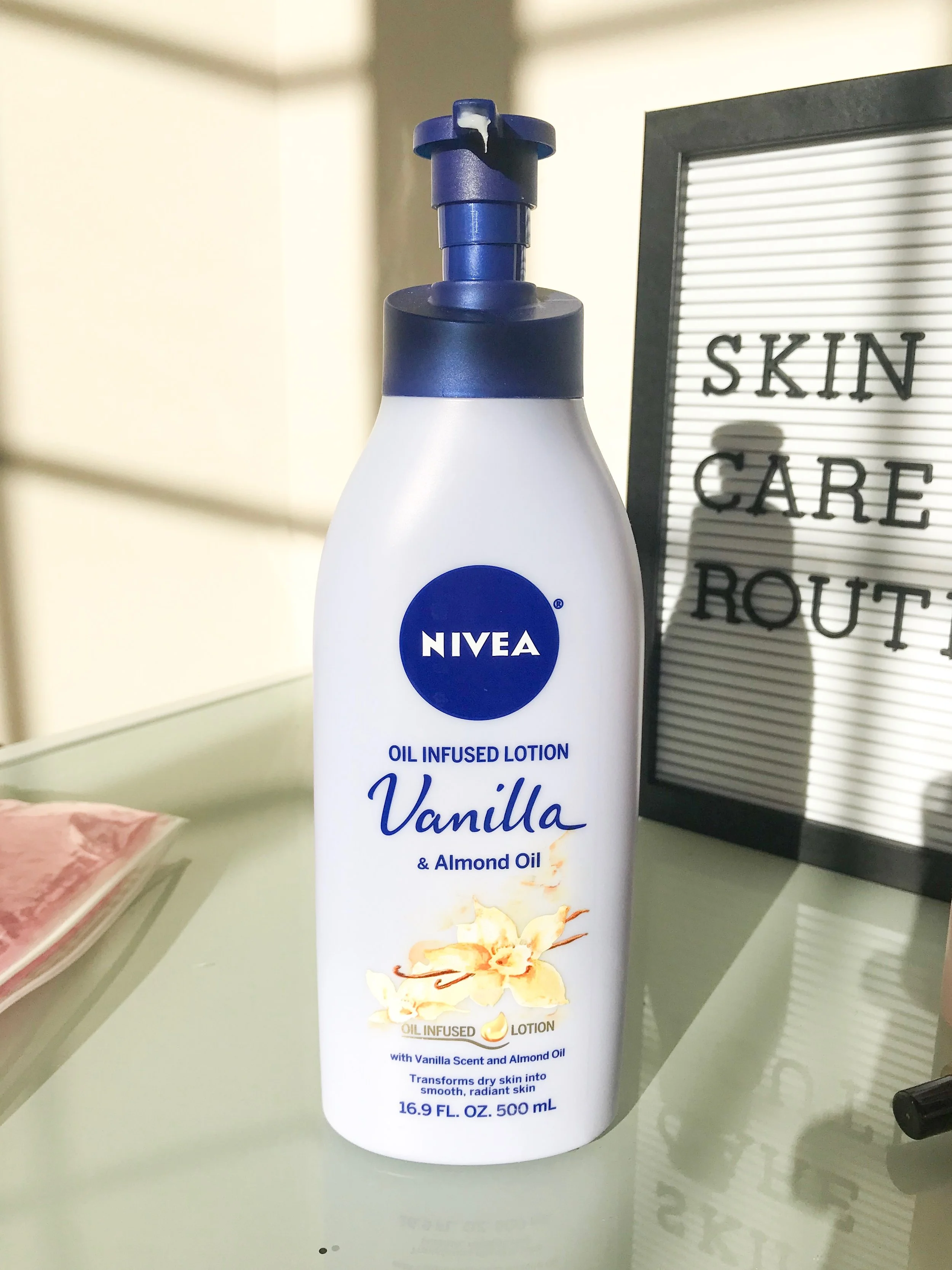 Nivea Oil Infused Lotion - Vanilla & Almond Oil - $5.49