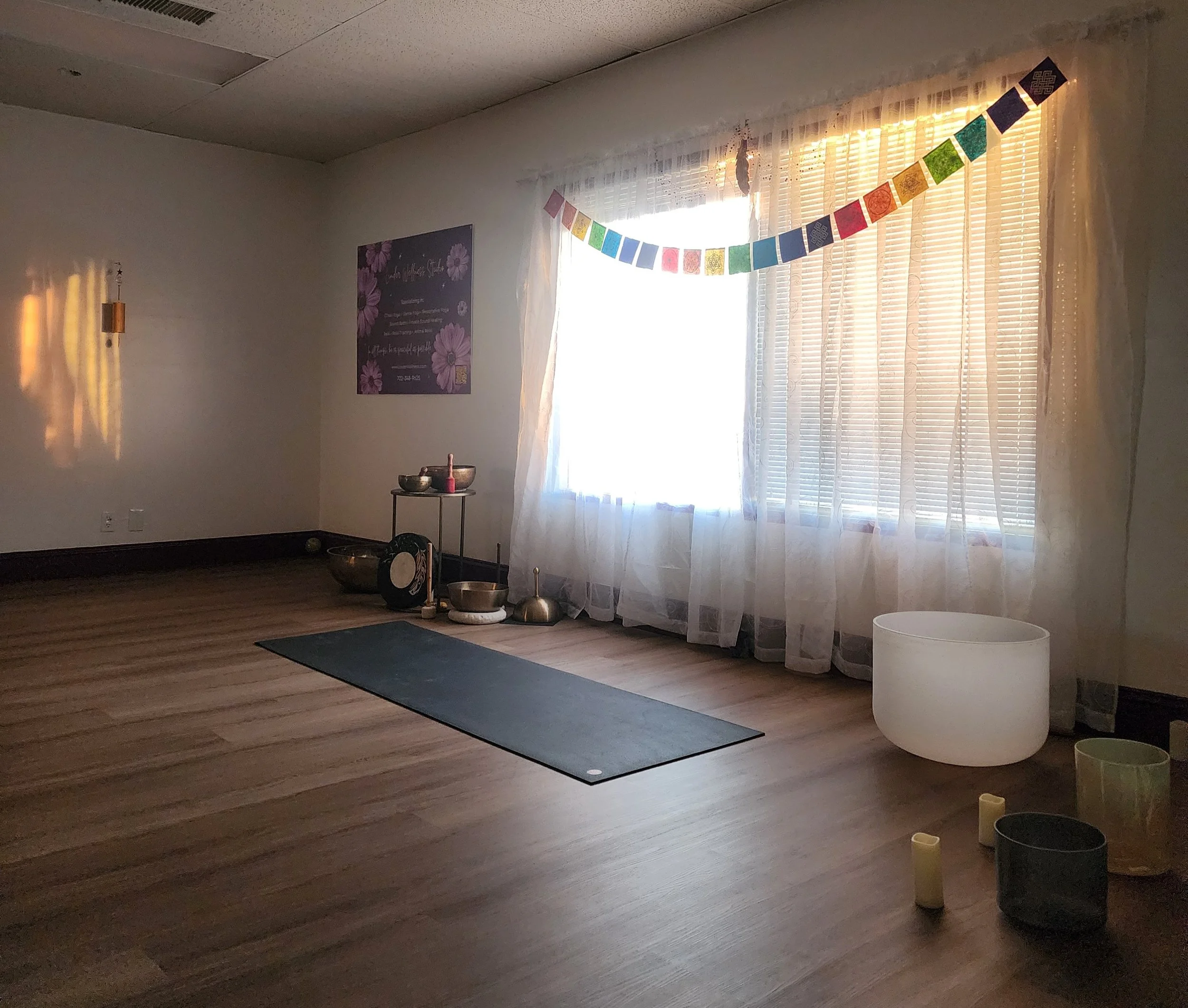 Private Wellness Services  Massage, Reiki, and vibrational sound therapy personalized to you.
