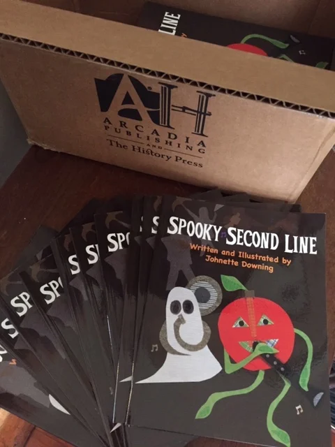 SPOOKY SECOND LINE Book Has Arrived!