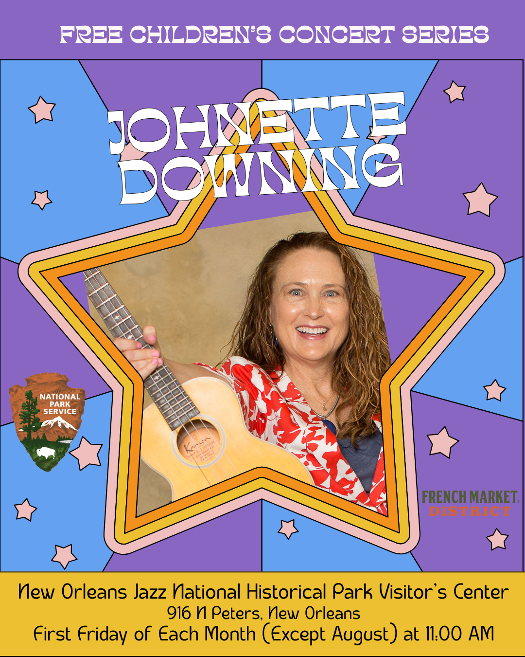  Free Family Friendly Friday in the French Market Concert Series