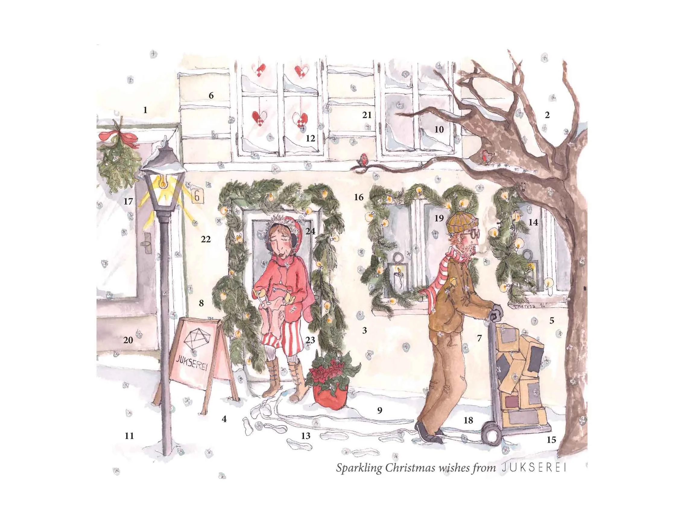 Jukserei Christmas calendar