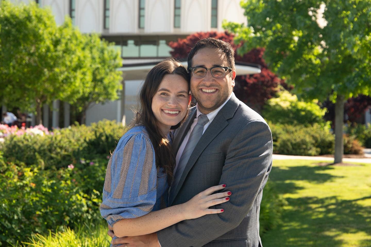 Yesterday was Father&rsquo;s Day in Brazil. I love that @diogomyrrha gets to be the father to my children. I love the life and the family we have built together. 

This is us in front of the Provo Utah Temple, which will be torn down and rebuilt next