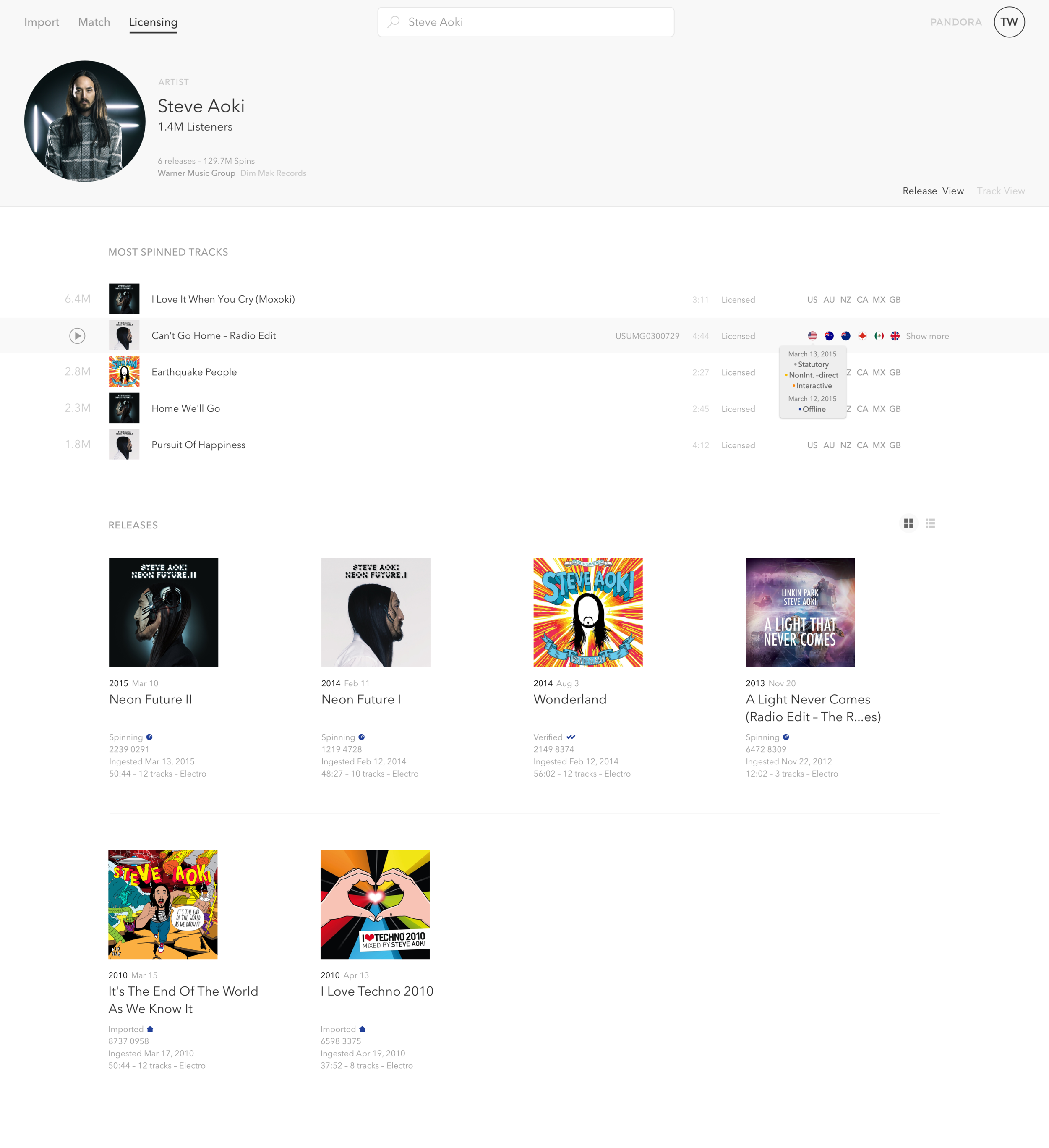 Artist Page (Rel. View – Grid).png