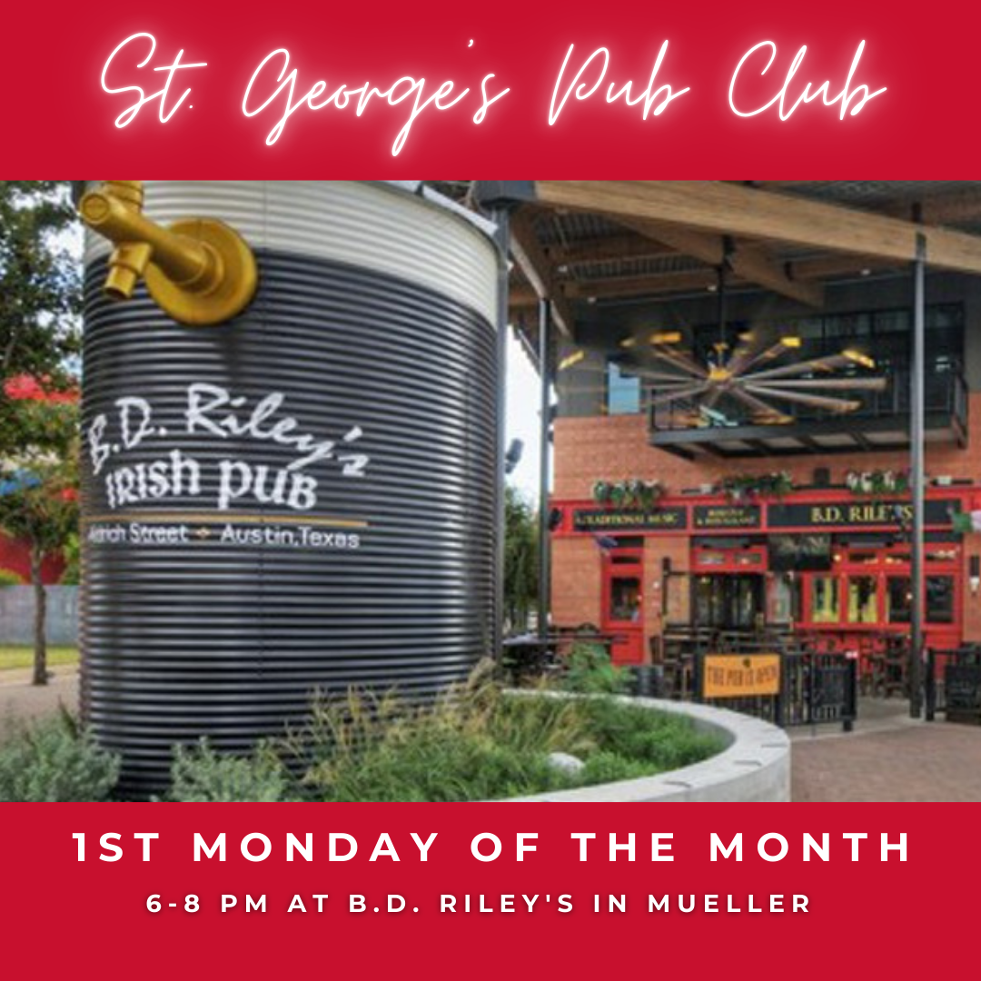 Join St. George’s Pub Club!🍻
