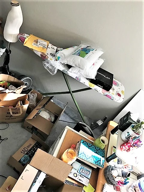 The current condition of my office. Does it give you hives? I think I thrive on chaos.