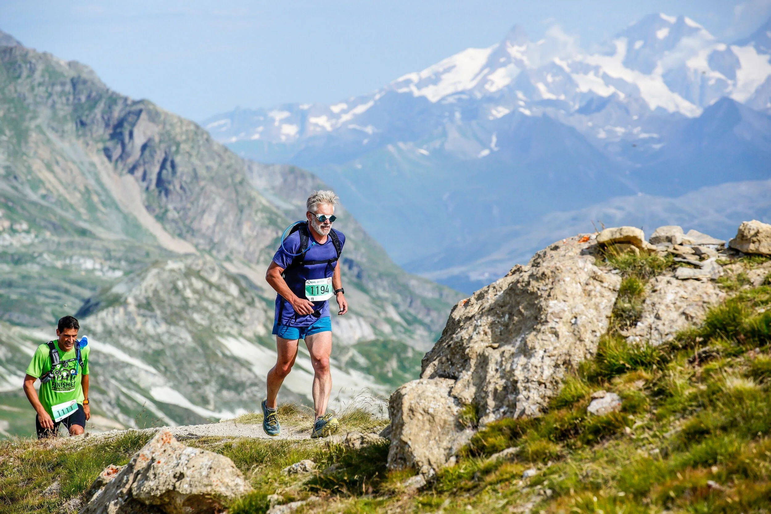 Michel Duran trail running Tignes trail