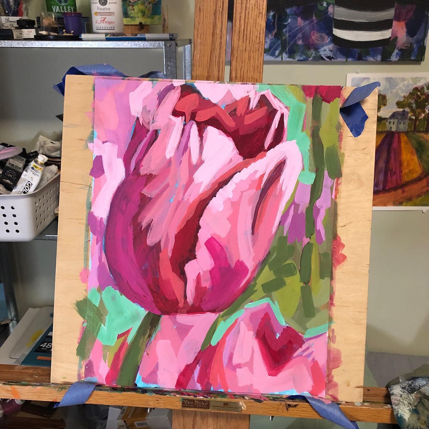 What&rsquo;s scary? Learning something new!

I&rsquo;ve taken on the project of learning a new way to paint and use new supplies. It&rsquo;s incredibly challenging, but I&rsquo;m excited about the possibilities if I figure it out. 

When was the last
