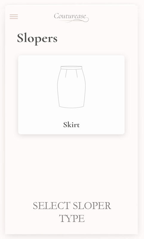 SELECT SLOPER TYPE