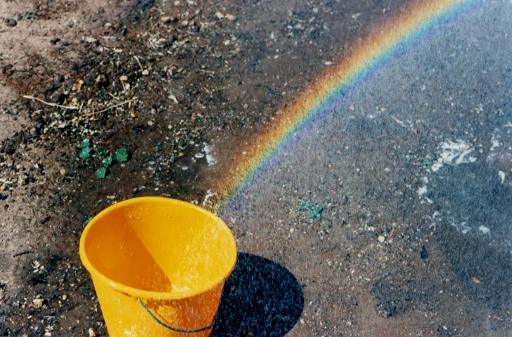 Testing in development of the Rainbow Machine, with John , Adelaide, South Australia, 1998.