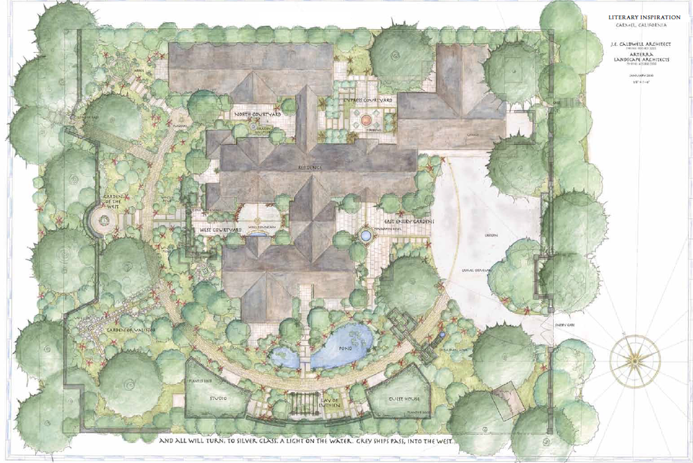 Master Plan by Arterra Landscape Architects