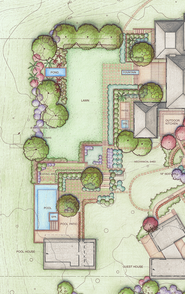 Master Plan by Arterra Landscape Architects