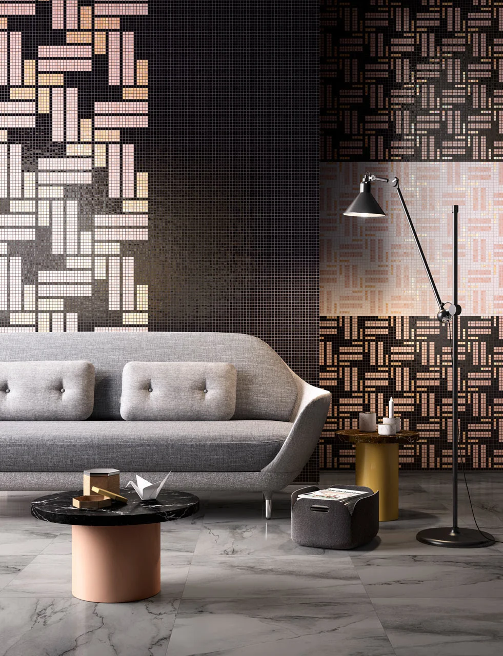 More tile inspiration from the Brothers Bouroullec, via DesignMilk